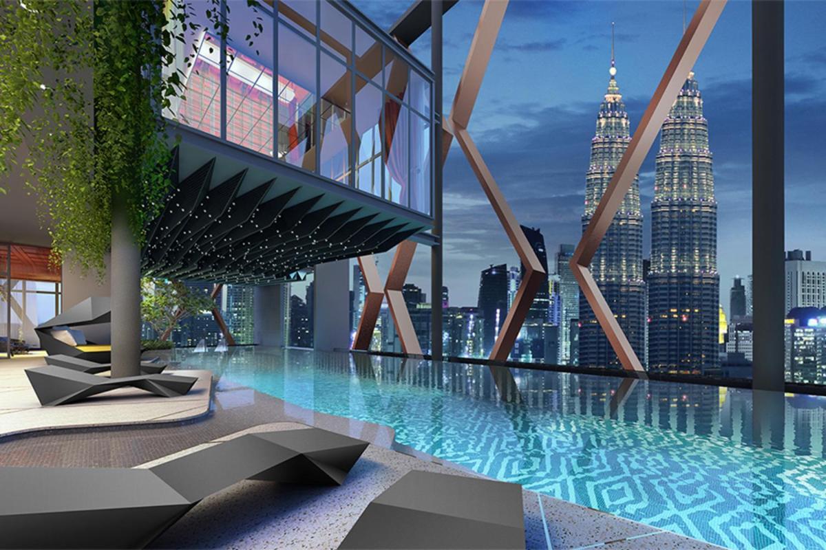 Scarletz Suites Klcc By Gc Luxury Suites Kuala Lumpur Eksteriør bilde